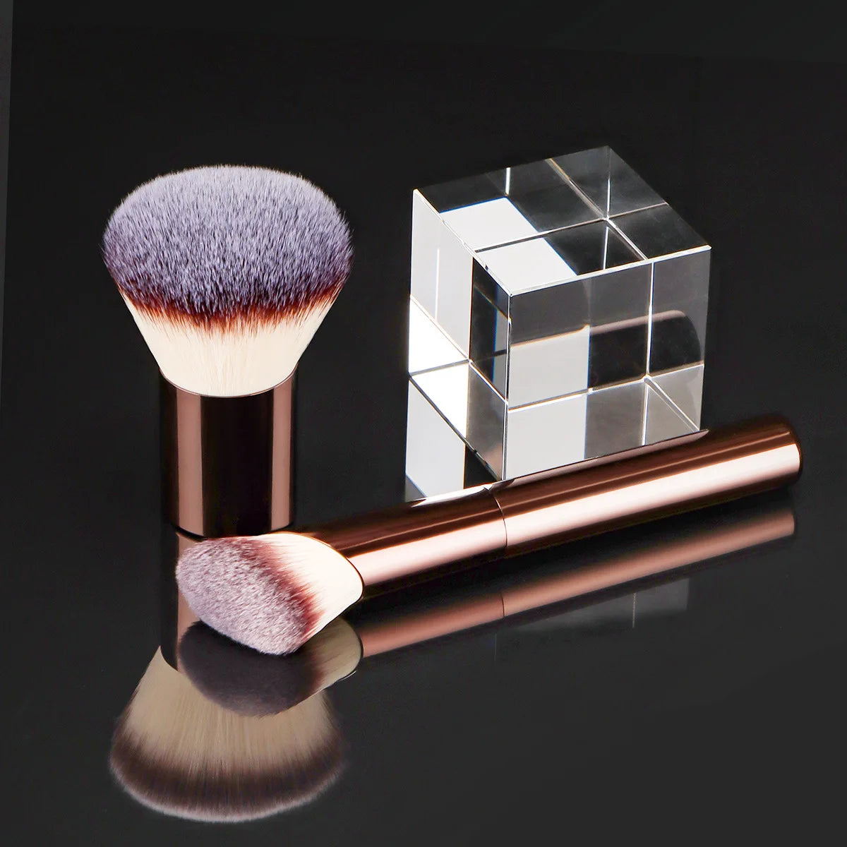 Professional makeup brushes Blusher Powder Eyeshadow Eyebrow Foundation Brush luxury Vegan Makeup Tools