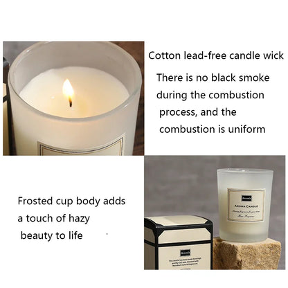 Enchanting Aromatherapy Candles: Long-Lasting Freshness for a Romantic, Festive Home Ambiance - Perfect Christmas Gift!