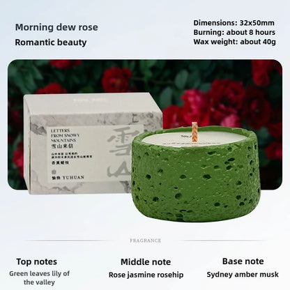 Premium Aromatherapy Scented Candles - Handmade Soy Wax Candles for Relaxation and Home Decor - Long-Lasting Fragrance ﻿