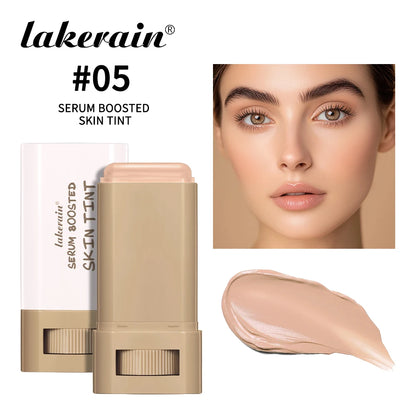 Magic Eraser Foundation Stick Serum Boosted Skin Tint Foundation Stick Smooth Plumper Hight Coverage Travel Bronze Foundation