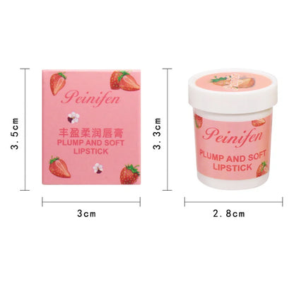 Moisturizing ice cream tube lip mask, softening and repairing of tender lips, soothing and moisturizing care, lip gloss
