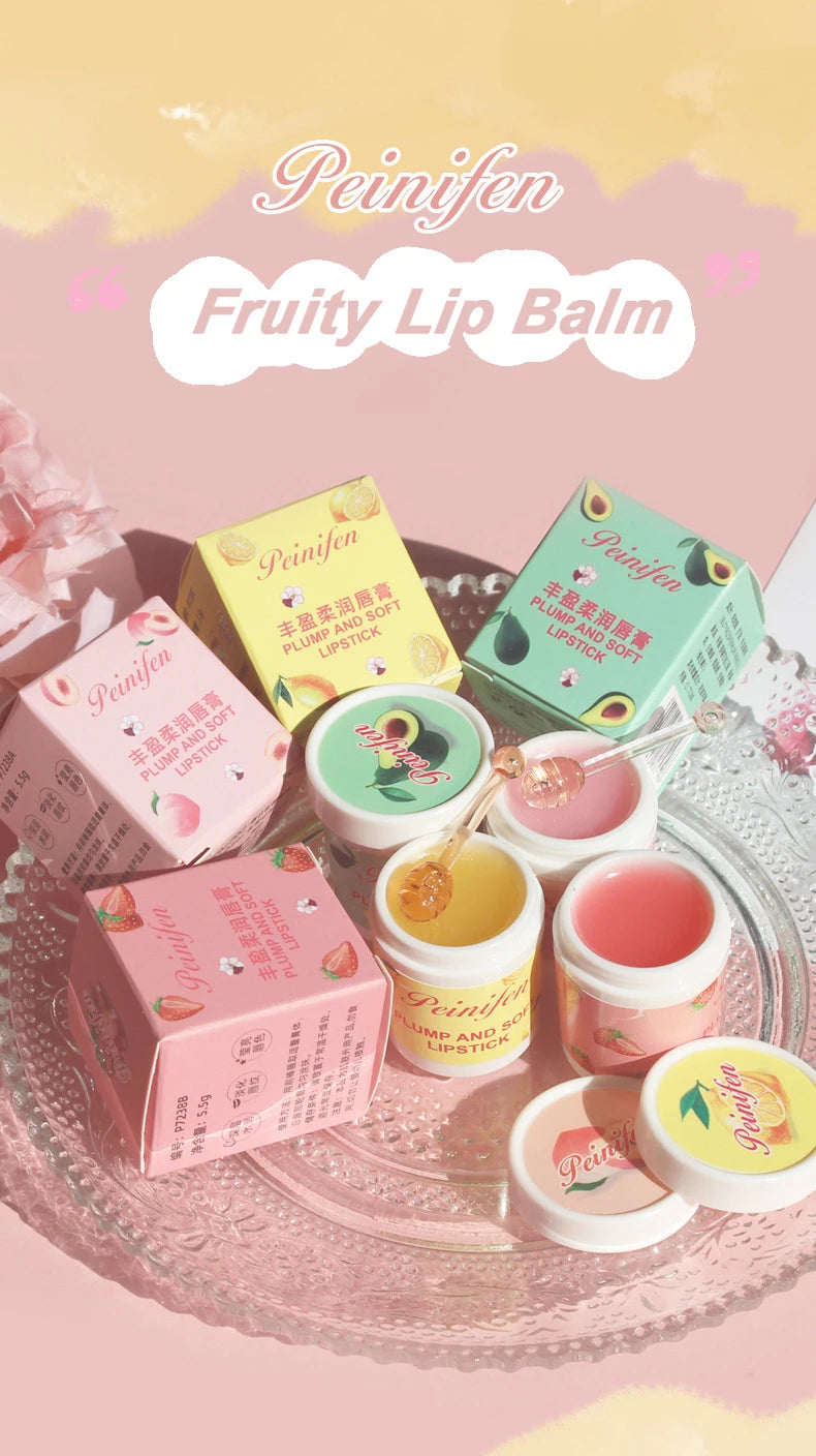 Korea Lip Sleeping Mask Colorless Makeup Lip Balm Fruit Essence Nutrious Lips Care Cream Fade Lip Lines Lipstick Primer Cosmetic