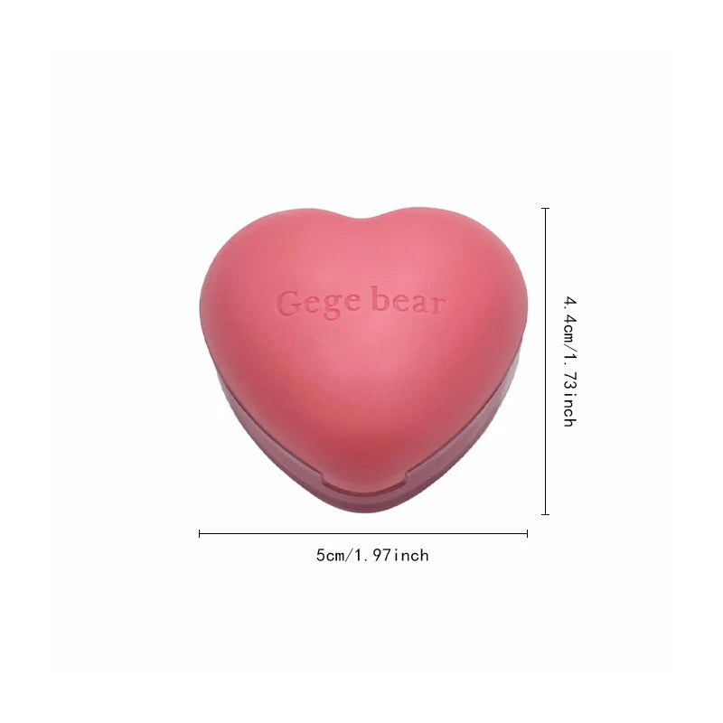 Gegebear Love Lip and Cheek Cream Matte Powder Soft Color Love Valentine's Day