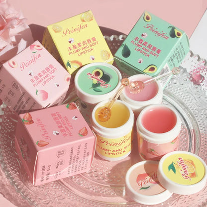 Moisturizing ice cream tube lip mask, softening and repairing of tender lips, soothing and moisturizing care, lip gloss
