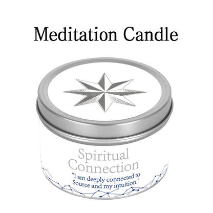 Healing Candles, Spiritual Meditation Scented Candle Women Mom, Premium Natural Fragrance Soy Wax for Relaxation Stress Relief