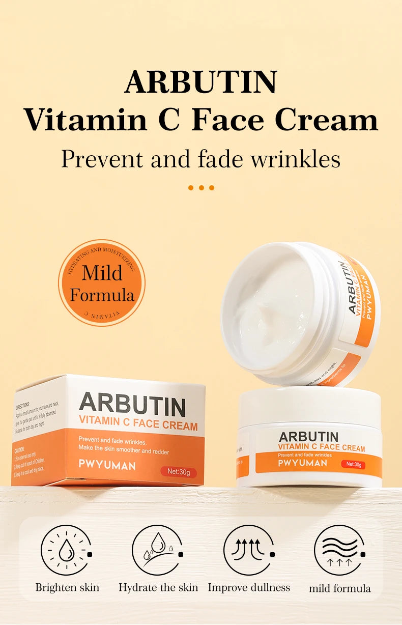 Korean Skincare Anti-Aging Face Cream Moisturizing Brighten Reduce Melanin Wrinkle Control Oil Shrink Pores Whitening for Unisex