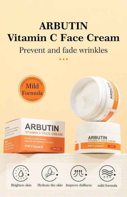 Korean Skincare Anti-Aging Face Cream Moisturizing Brighten Reduce Melanin Wrinkle Control Oil Shrink Pores Whitening for Unisex