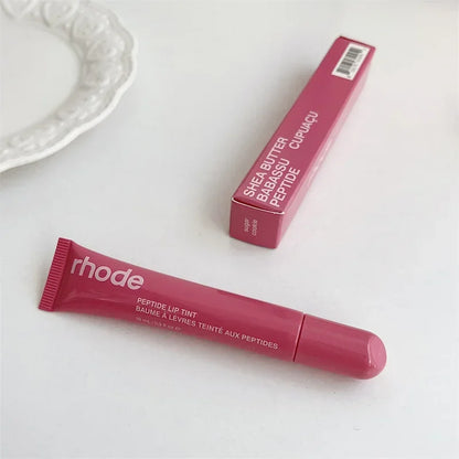 Rhode Makeup Portable Soft Silicone Storage Bag Gifts Cover Charm Woman Cosmetic Mirror Lipstick Blush Moisturizing Lip Gloss