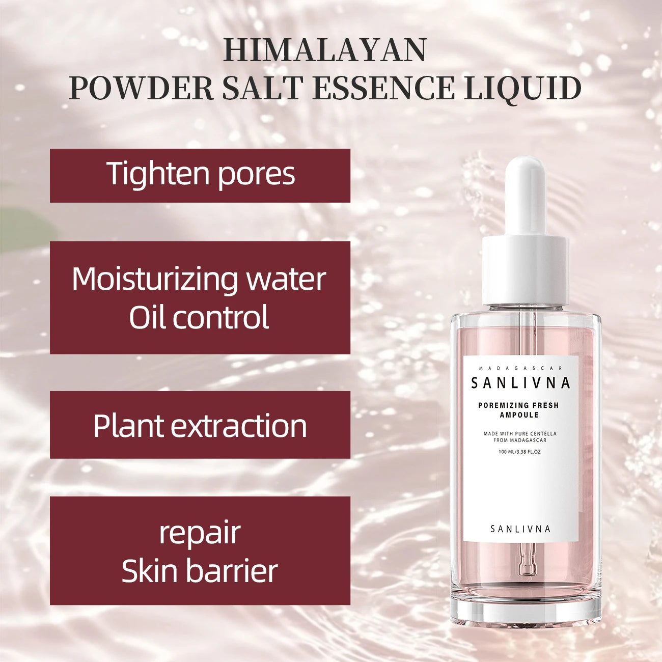 Himalaya toner moisturizing, face moisturizing essence, deep cleansing facial cleanser hydrating skin care product set