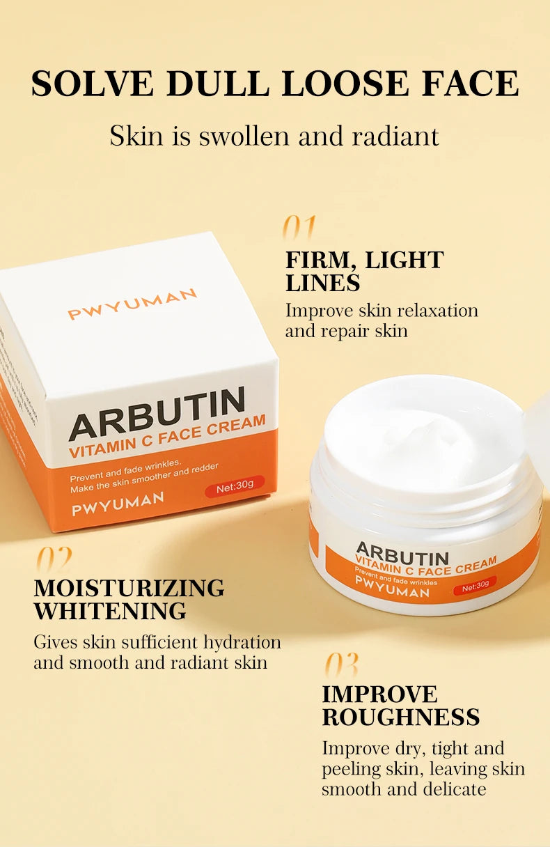 Korean Skincare Anti-Aging Face Cream Moisturizing Brighten Reduce Melanin Wrinkle Control Oil Shrink Pores Whitening for Unisex