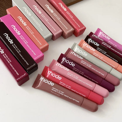 RHODE Makeup Cheek Pocket Blush Rouge Cream Blusher Stick Lip Gloss Phone Case For iPhone Data Cake New Lipstick Blush Gift