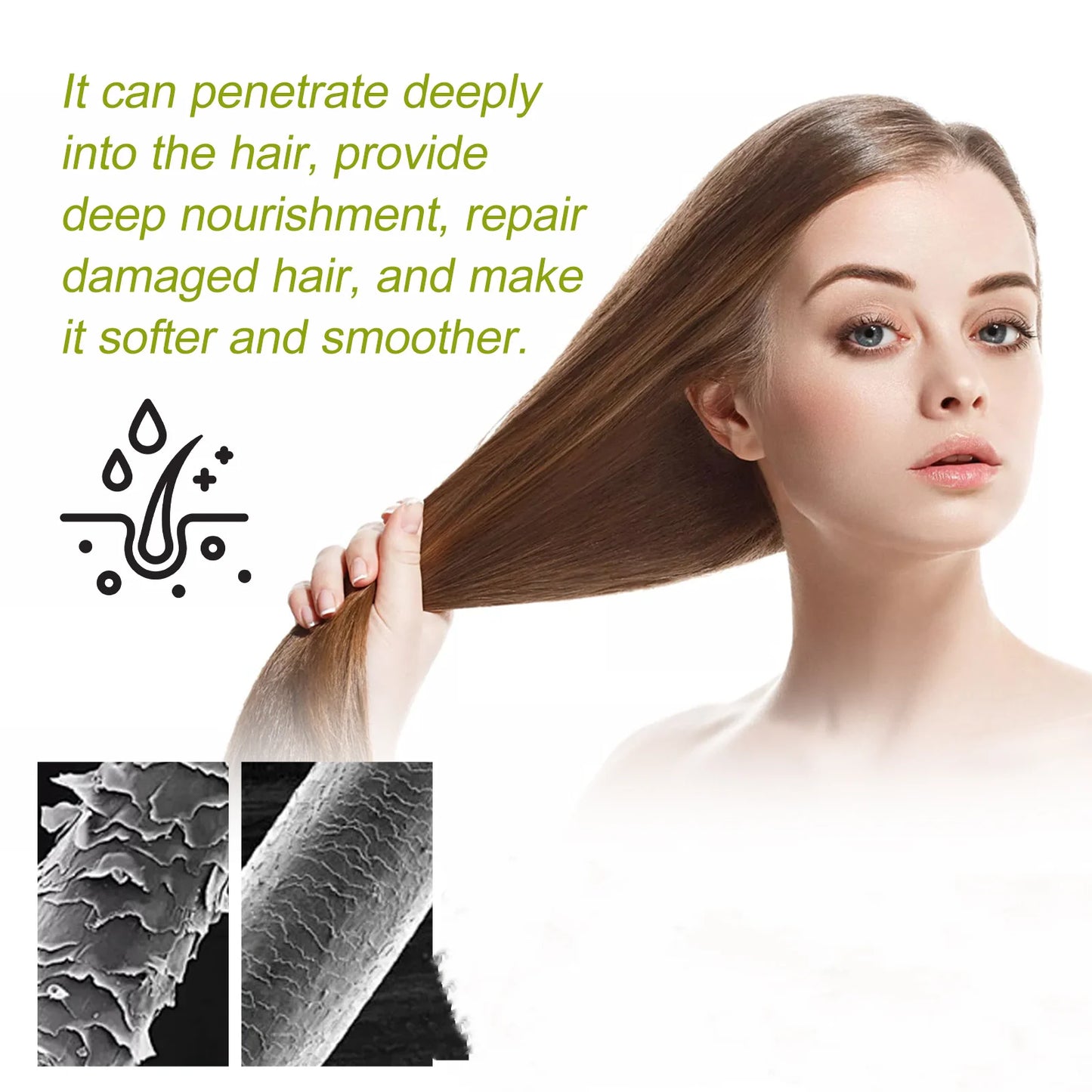 Original Amla Oil Hair Growth Moisturizing Smoothing Repair Damaged Dry Frizzy Ends Split Scalp Treatment Hair Mask Conditioner