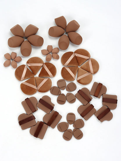 10/20/40/60Pcs Makeup Sponge, Multi-Functional Makeup Tool, Becomes Larger When Exposed to Water, Suitable for All Skin Types