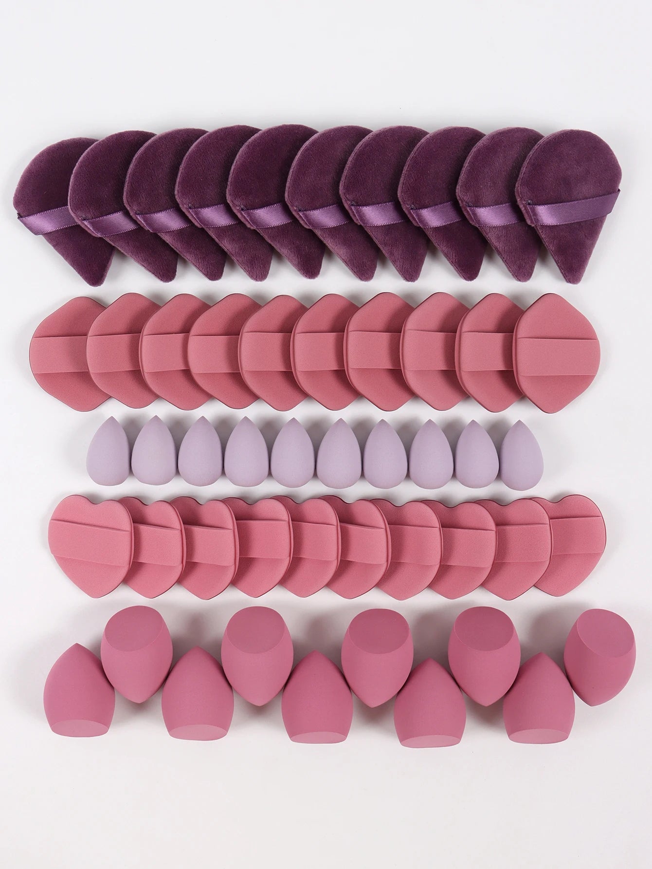 10/20/40/60Pcs Makeup Sponge, Multi-Functional Makeup Tool, Becomes Larger When Exposed to Water, Suitable for All Skin Types