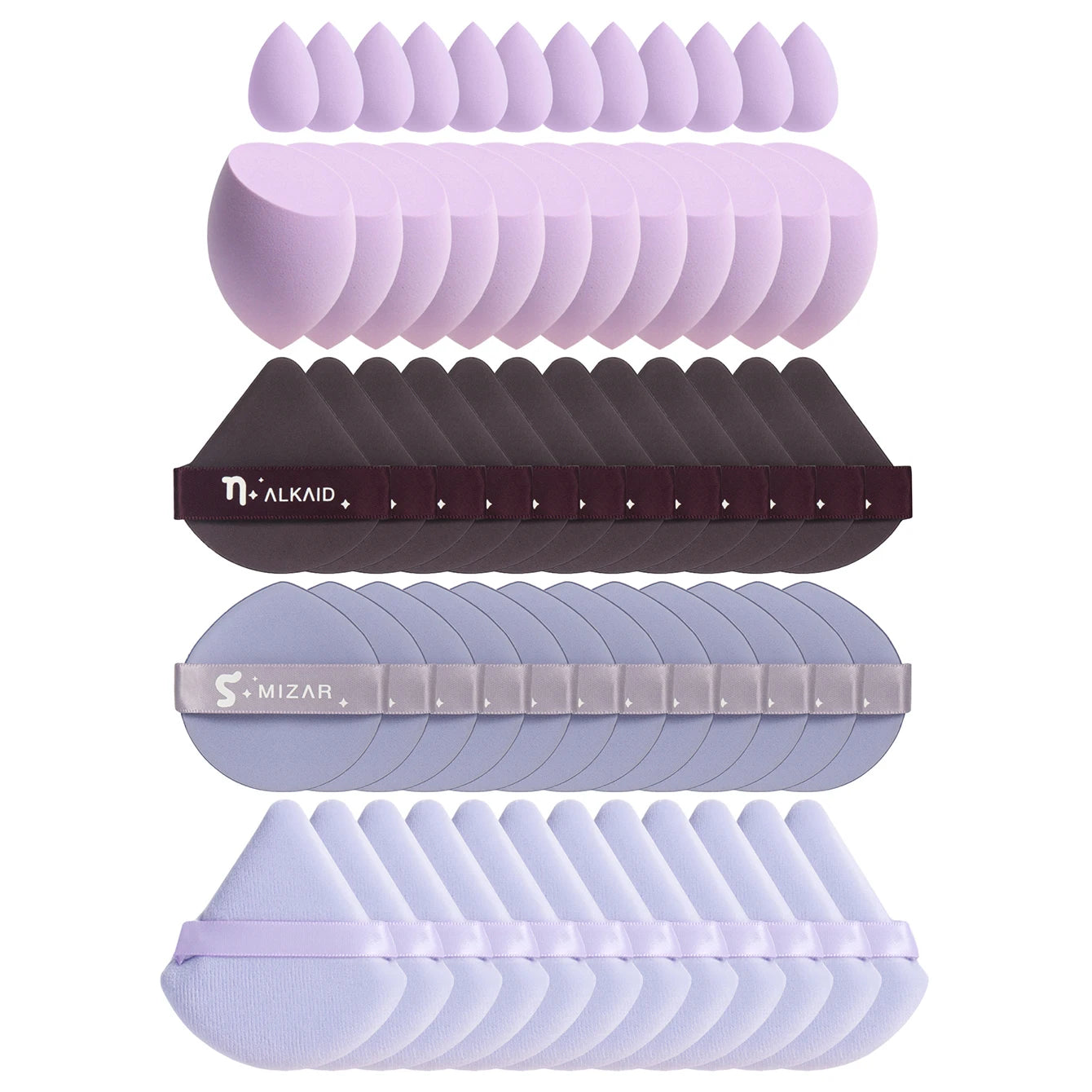 10/20/40/60Pcs Makeup Sponge, Multi-Functional Makeup Tool, Becomes Larger When Exposed to Water, Suitable for All Skin Types