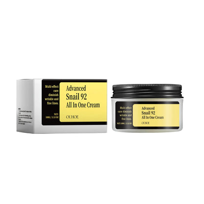Snail Mucin 96% Korean Skin Care Fade Fine Lines Repair Tighten Firming Moisturizing Smooth Glow Brightening Facial Essence Set