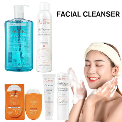 Avene Deep Cleansing Cleanser Removes Face Dirt Whitening Cream Facial Moisturizing Gel Smoothing Cold Cream Skin Care