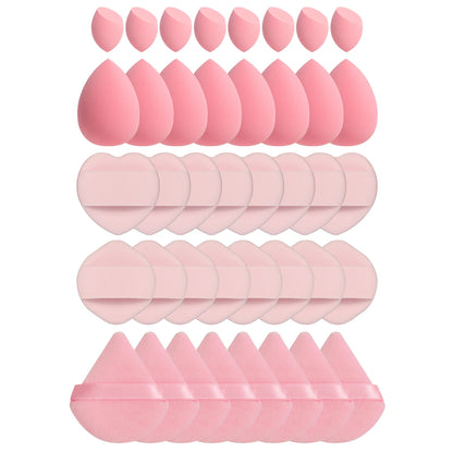 10/20/40/60Pcs Makeup Sponge, Multi-Functional Makeup Tool, Becomes Larger When Exposed to Water, Suitable for All Skin Types