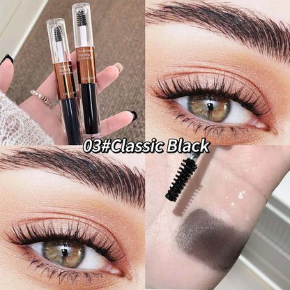 SHAQINUO Dual-Ended Eyebrow Mascara-Shape & Color with Long-Lasting Hold,Waterproof and Smudge-Proof for a Natural-Looking Finis