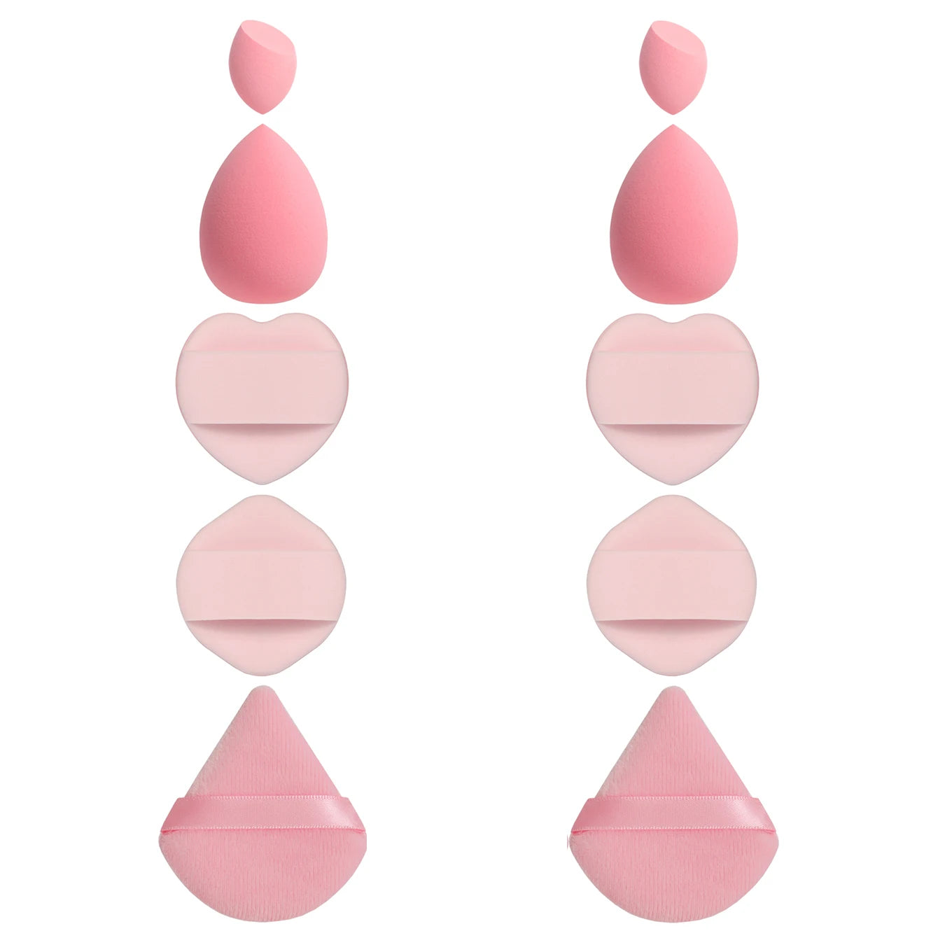 10/20/40/60Pcs Makeup Sponge, Multi-Functional Makeup Tool, Becomes Larger When Exposed to Water, Suitable for All Skin Types