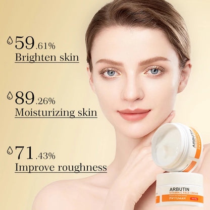 Korean Skincare Anti-Aging Face Cream Moisturizing Brighten Reduce Melanin Wrinkle Control Oil Shrink Pores Whitening for Unisex