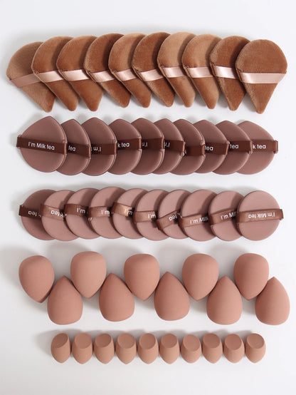 10/20/40/60Pcs Makeup Sponge, Multi-Functional Makeup Tool, Becomes Larger When Exposed to Water, Suitable for All Skin Types