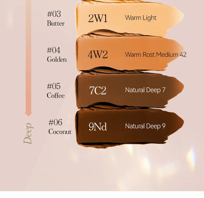 Foundation Stick - Matte Finish, Blendable Cream Formula with Natural Glow, Long-Lasting, Waterproof, Easy-to-Use Makeup