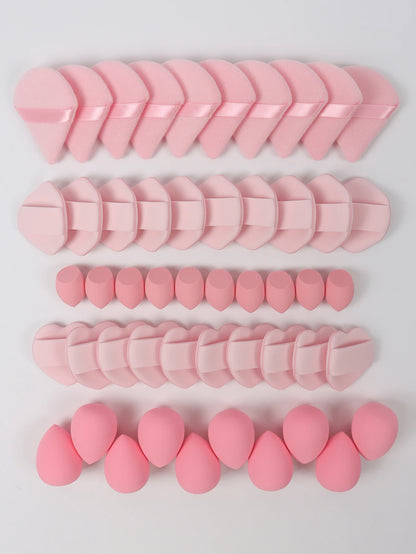 10/20/40/60Pcs Makeup Sponge, Multi-Functional Makeup Tool, Becomes Larger When Exposed to Water, Suitable for All Skin Types