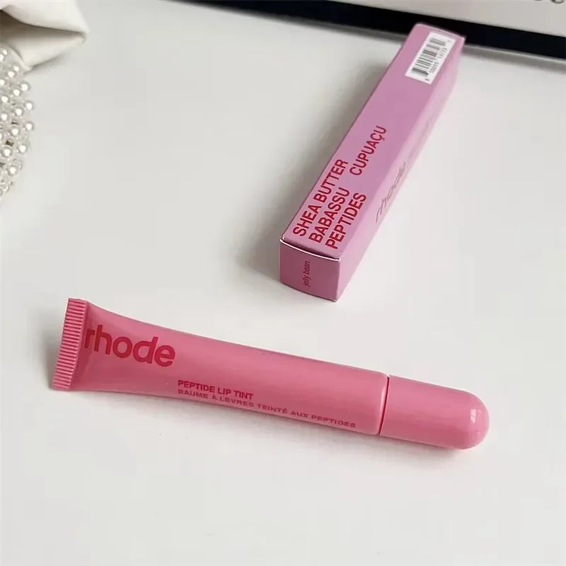 Rhode Makeup Portable Soft Silicone Storage Bag Gifts Cover Charm Woman Cosmetic Mirror Lipstick Blush Moisturizing Lip Gloss