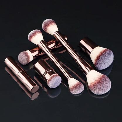 Professional makeup brushes Blusher Powder Eyeshadow Eyebrow Foundation Brush luxury Vegan Makeup Tools