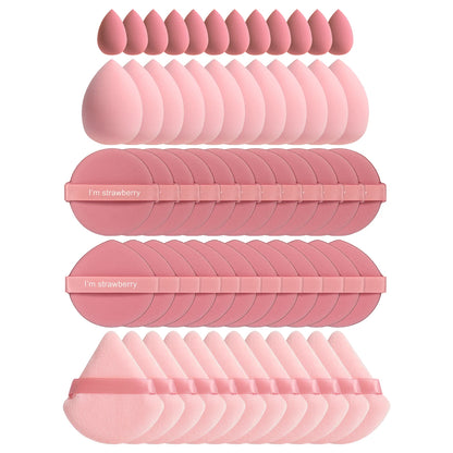 10/20/40/60Pcs Makeup Sponge, Multi-Functional Makeup Tool, Becomes Larger When Exposed to Water, Suitable for All Skin Types