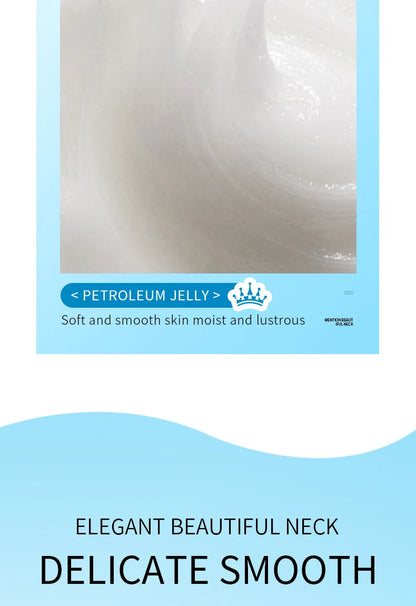10pcs SADOER Hyaluronic Acid Neck Mask Collagen Firming Neck Masks Nourishing Brightening Beauty Moisturizing Necks Skin Care