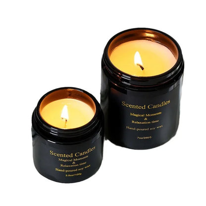 Smokeless Aromatherapy Candles Soy Wax Handmade Creative Bedroom Decoration Aromatherapy Candle Cups Handheld Gift Box