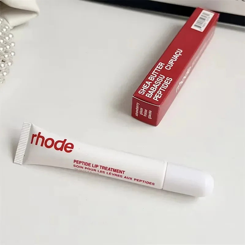 Rhode Makeup Portable Soft Silicone Storage Bag Gifts Cover Charm Woman Cosmetic Mirror Lipstick Blush Moisturizing Lip Gloss