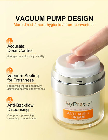 Collagen Wrinkle Remover Face Cream Rejuvenation Anti-Aging Firming Lifting Fade Fine Lines Creams Korean Skin Care JoyPretty