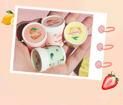 Moisturizing ice cream tube lip mask, softening and repairing of tender lips, soothing and moisturizing care, lip gloss
