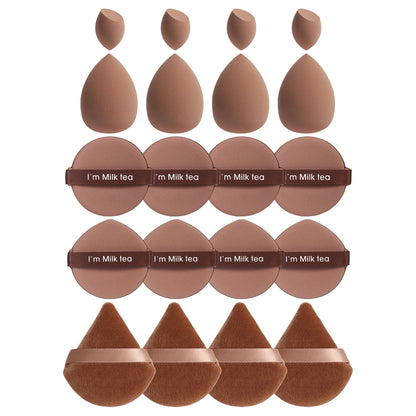 10/20/40/60Pcs Makeup Sponge, Multi-Functional Makeup Tool, Becomes Larger When Exposed to Water, Suitable for All Skin Types