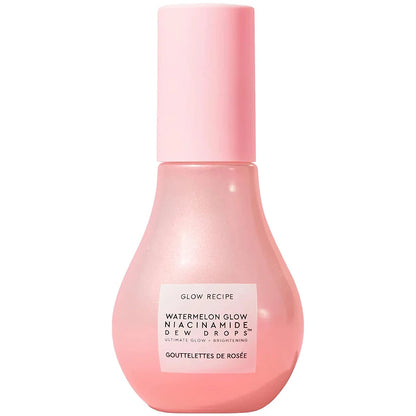 40ML Watermelon Niacinamide Brightening Essence Light Bulb Design W/ Hyaluronic Acid Vitamin E Lightweight Hydrating Face Makeup