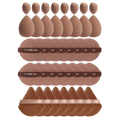 10/20/40/60Pcs Makeup Sponge, Multi-Functional Makeup Tool, Becomes Larger When Exposed to Water, Suitable for All Skin Types
