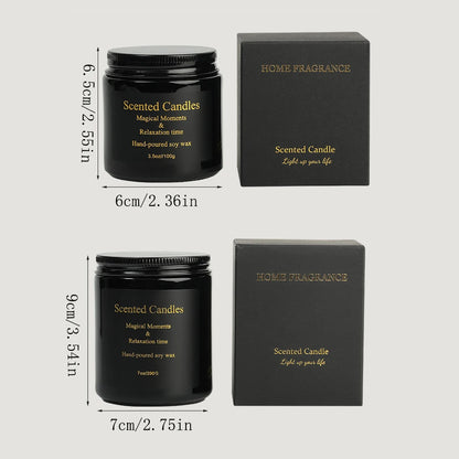 Smokeless Aromatherapy Candles Soy Wax Handmade Creative Bedroom Decoration Aromatherapy Candle Cups Handheld Gift Box