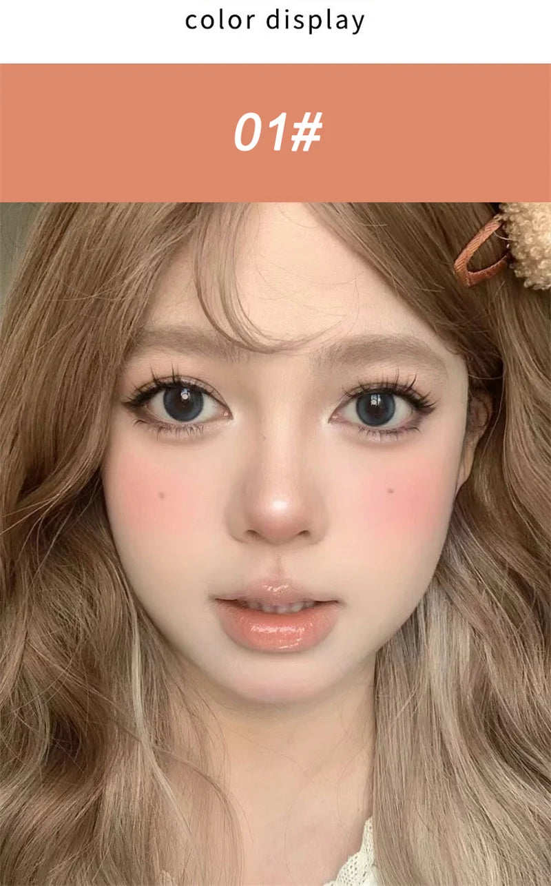 Sweet Lip Gloss Jelly Lip Glaze Moisturizing Lip Tint Mirror Waterproof Non-stick Cup Solid Makeup LipOil Lipstick Cosmetic