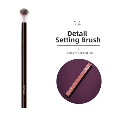 Hourglass Makeup Brush All Kinds Eyeshadow Foundation Concealer Powder Bronzer Blusher Eyeliner Retractable Professional Brushes