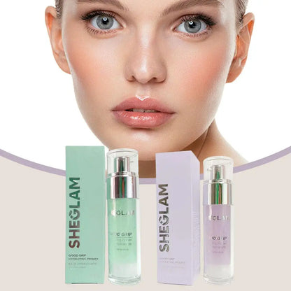 SHEGLAM GOOD GRIP Hydrating Primer Glue Pre-Makeup Gel 45ml Moisture Oil Control Invisible Pores Natural Bare Face Effect Makeup