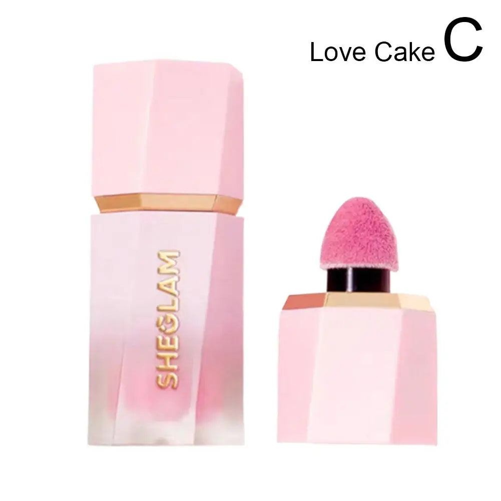 Liquid Blush sheglam make up Soft Brush Tip Light weight Versatile Facial Nourishing Blush Makeup Blush Cheek Blusher