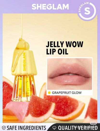 sheglam make up Lip Oil Plumping Lipgloss Long Lasting Fade Glitter Lip Glaze No-Sticky Lip Care makeup brushes