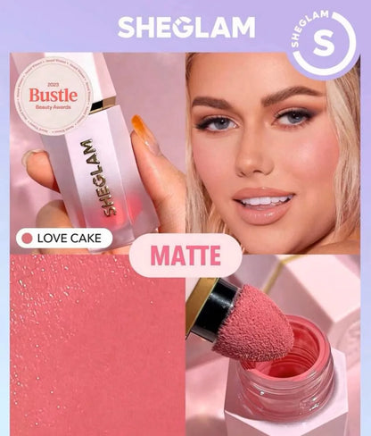 1pcs drop ship sheglam make up Liquid Blush Facial Nourishing Blusher Gel Cream Multi-purpose Lip Gloss Makeup Blush wholesale