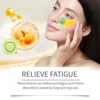 Cucumber Eye Mask Lifting Eye Patches Reduce Fine Lines Firming Eye Bags Removal Dark Circles Lightening Moisturizing Eye Care